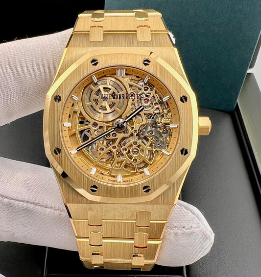 Audemars Piguet "jumbo" Extra-thin Openworked Royal Oak 16204BA 2025 NEW 39mm