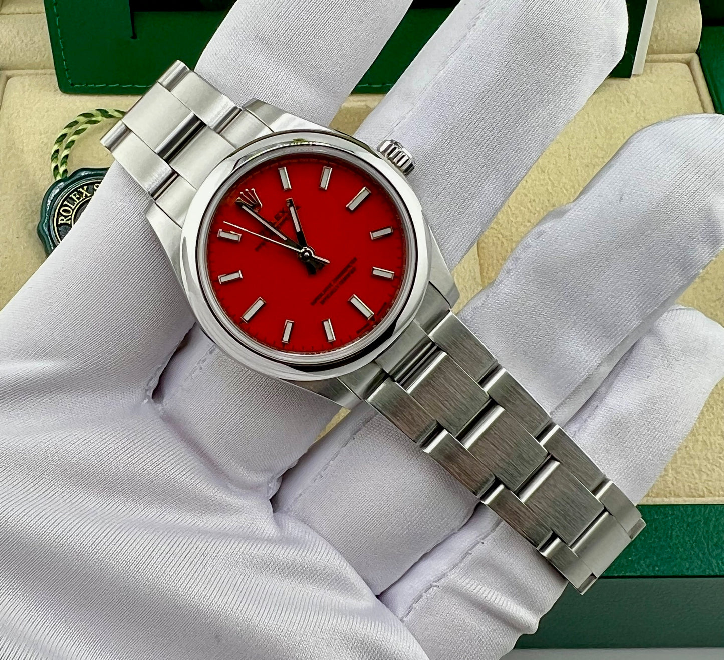 Rolex Oyster Perpetual 31mm 277200 Coral Dial 2021 full set