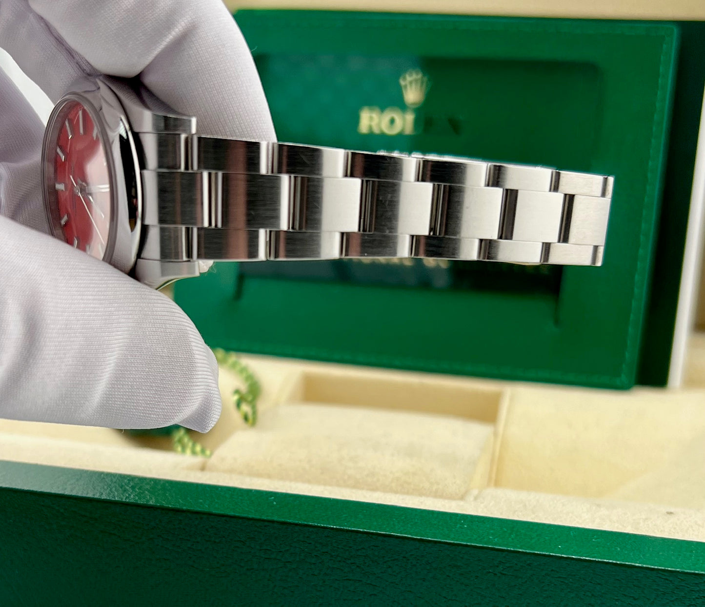 Rolex Oyster Perpetual 31mm 277200 Coral Dial 2021 full set