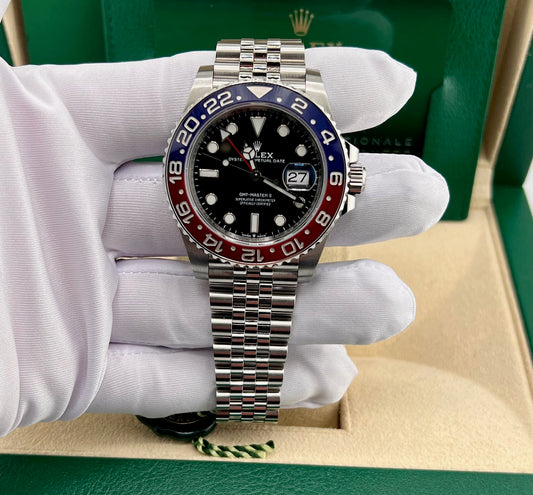 Rolex GMT-Master II 126710BLRO ''Pepsi'' Jubilèe 2023 like new