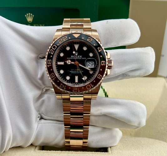 Rolex GMT-Master II 126715CHNR 40mm Everose 2022 full set