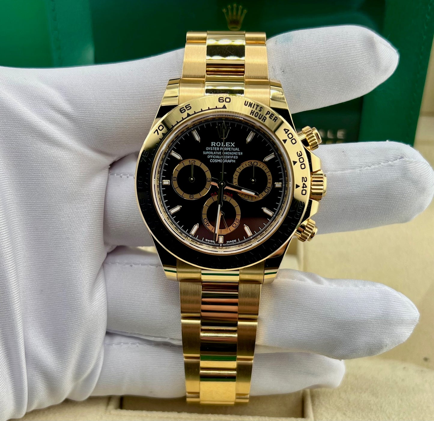 Rolex Cosmograph Daytona 126508 Black Dial 2023 full set