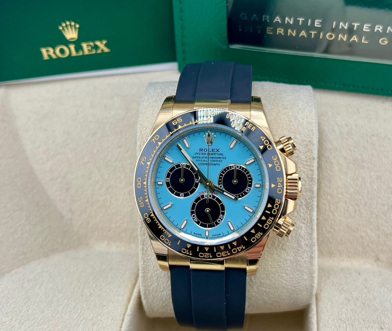 Rolex Daytona Turchese Tiffany 126518LN 2025 new