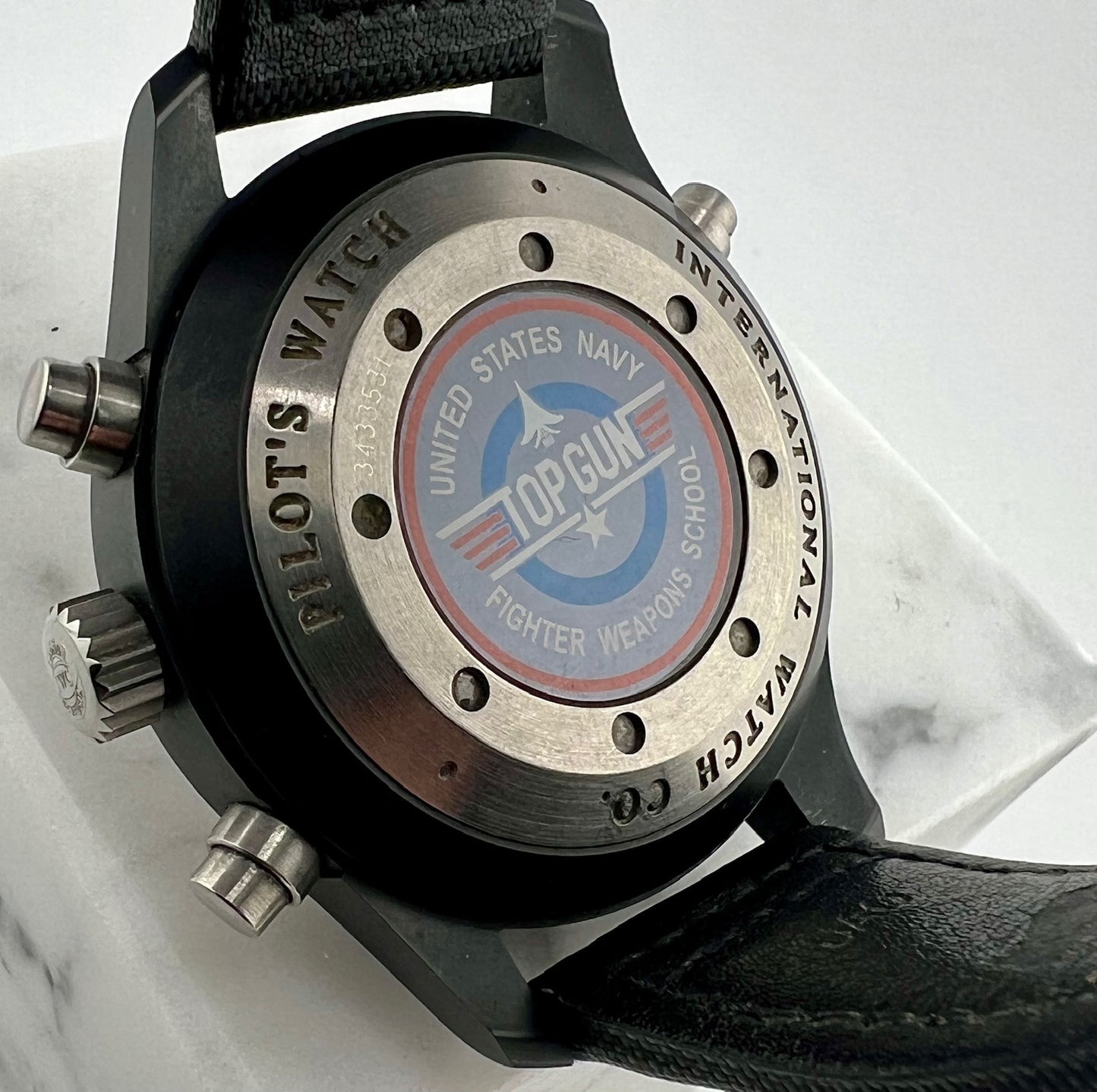 IWC Top Gun IW379901 Pilot Chronograph Ceramic Split-Second Rattapante