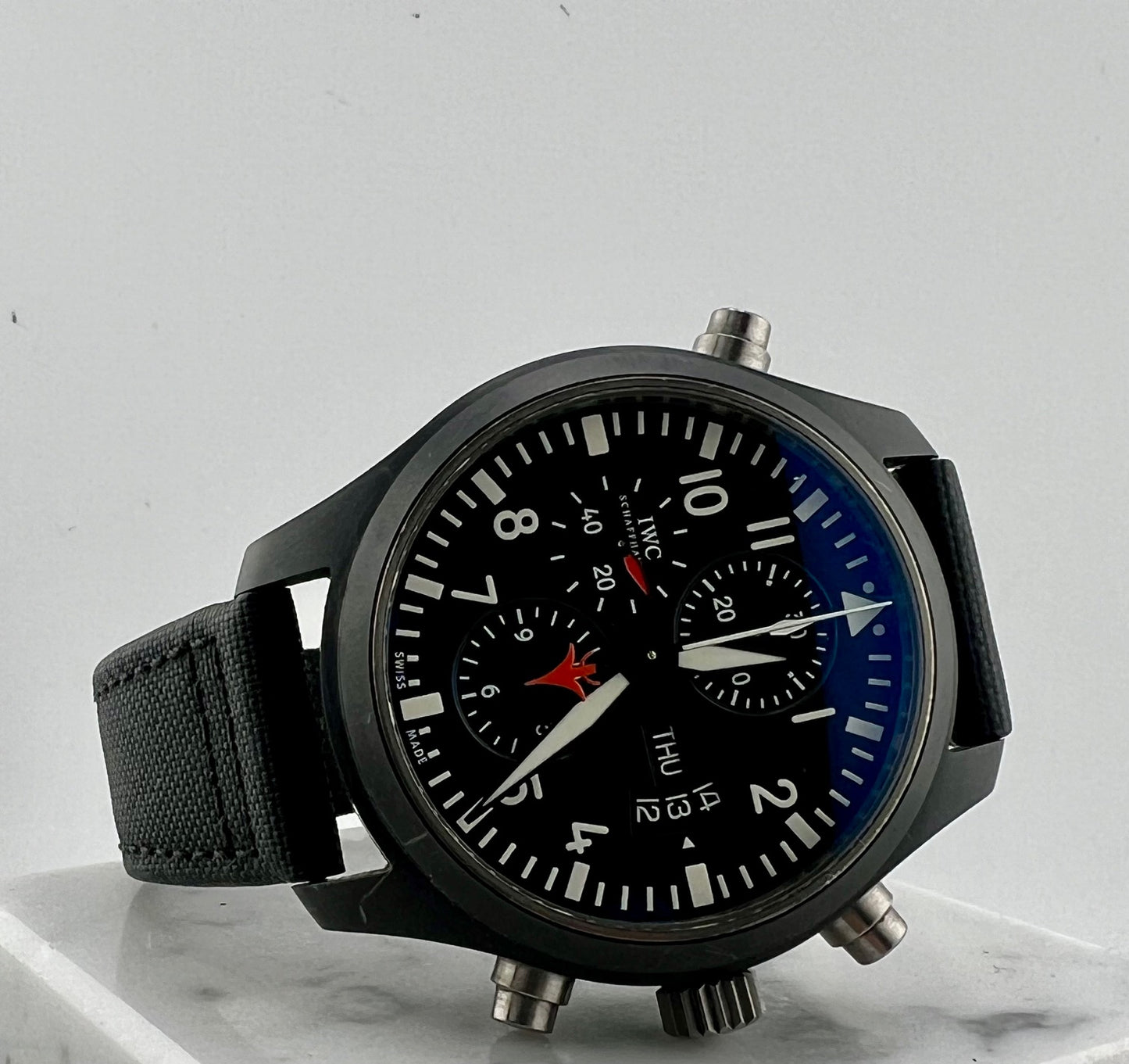 IWC Top Gun IW379901 Pilot Chronograph Ceramic Split-Second Rattapante