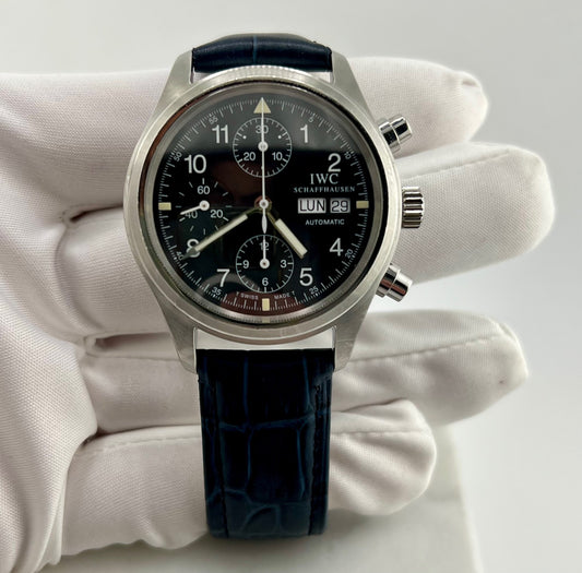 IWC Fliegerchronograph 3706 39mm Chrono Automatic solo orologio