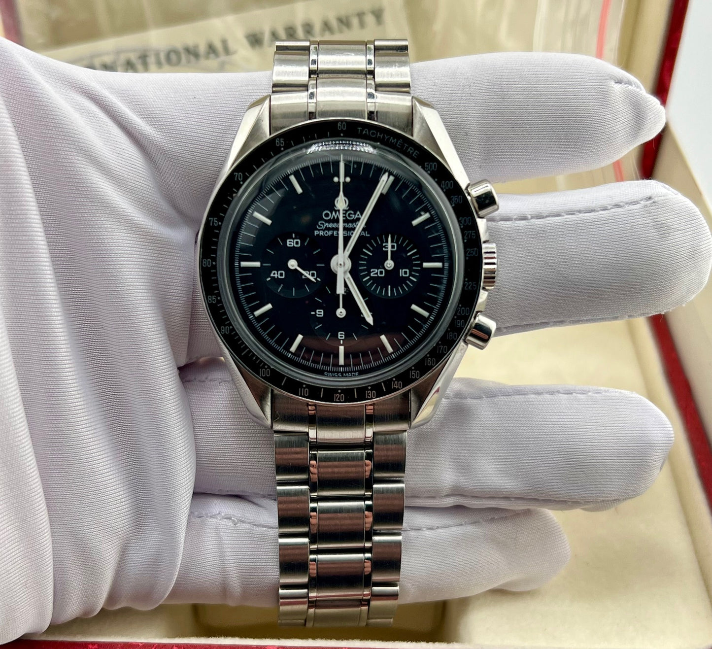 Omega Speedmaster Professional Moonwatch 35725000 Full Set 2000 ITA