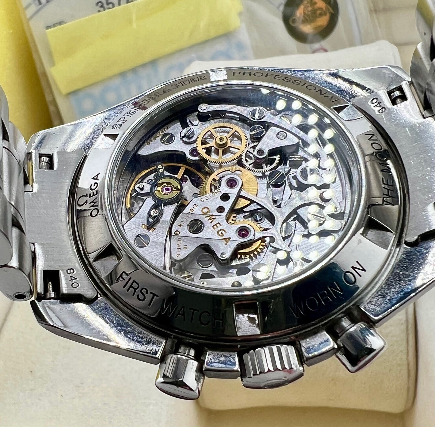 Omega Speedmaster Professional Moonwatch 35725000 Full Set 2000 ITA