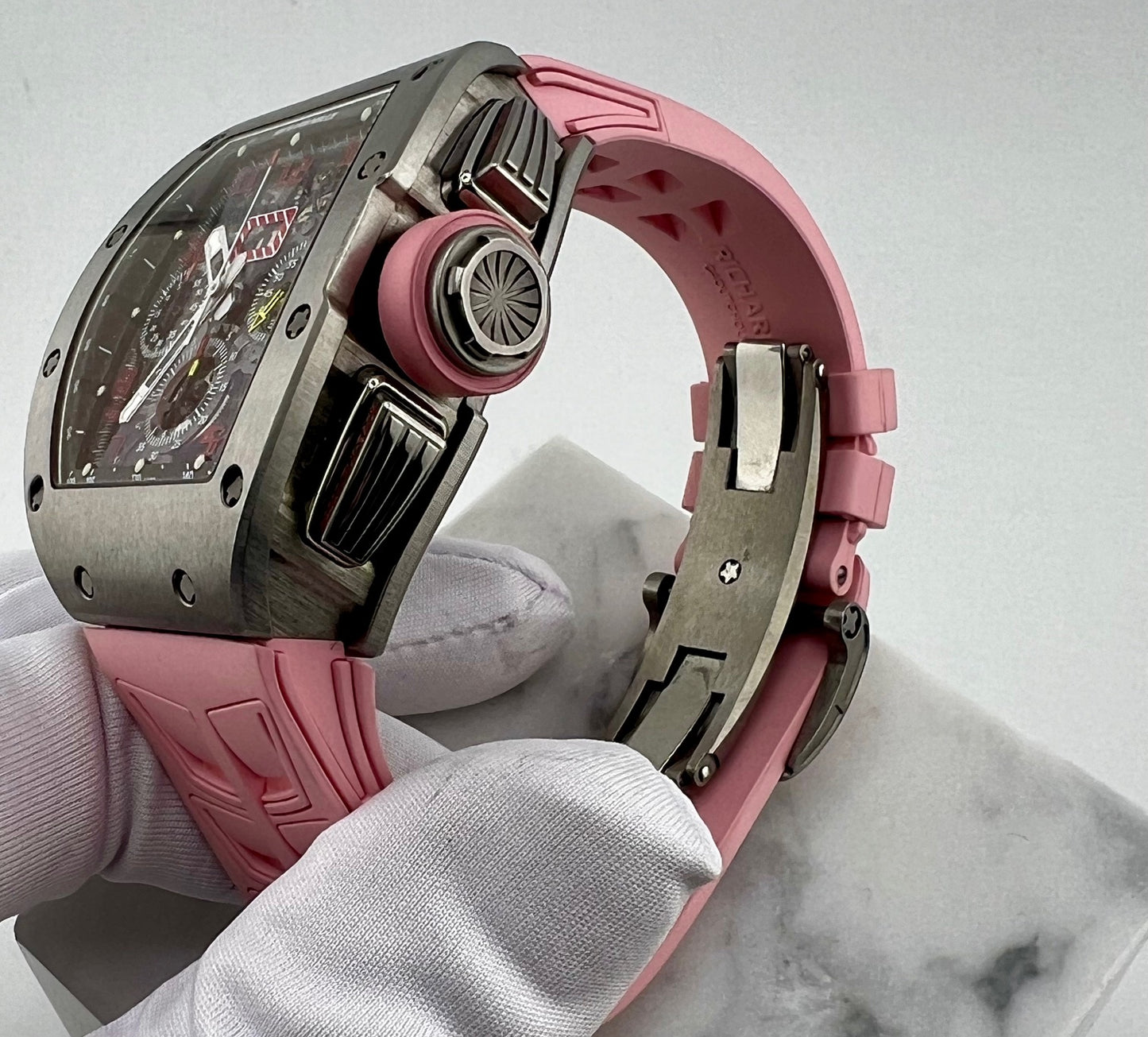 Richard Mille Rm 011 titanium Felipe Massa 50mm full set