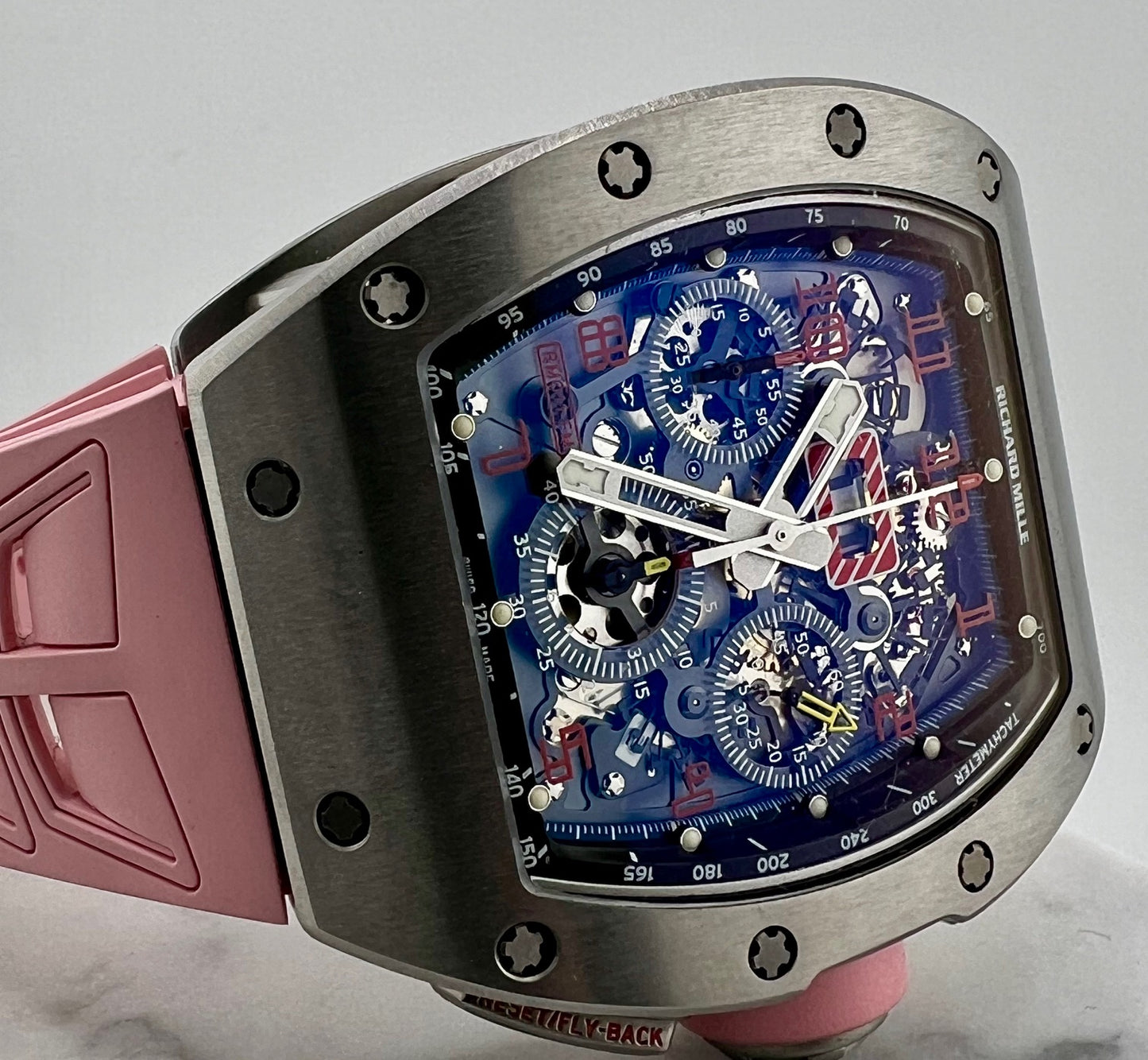 Richard Mille Rm 011 titanium Felipe Massa 50mm full set