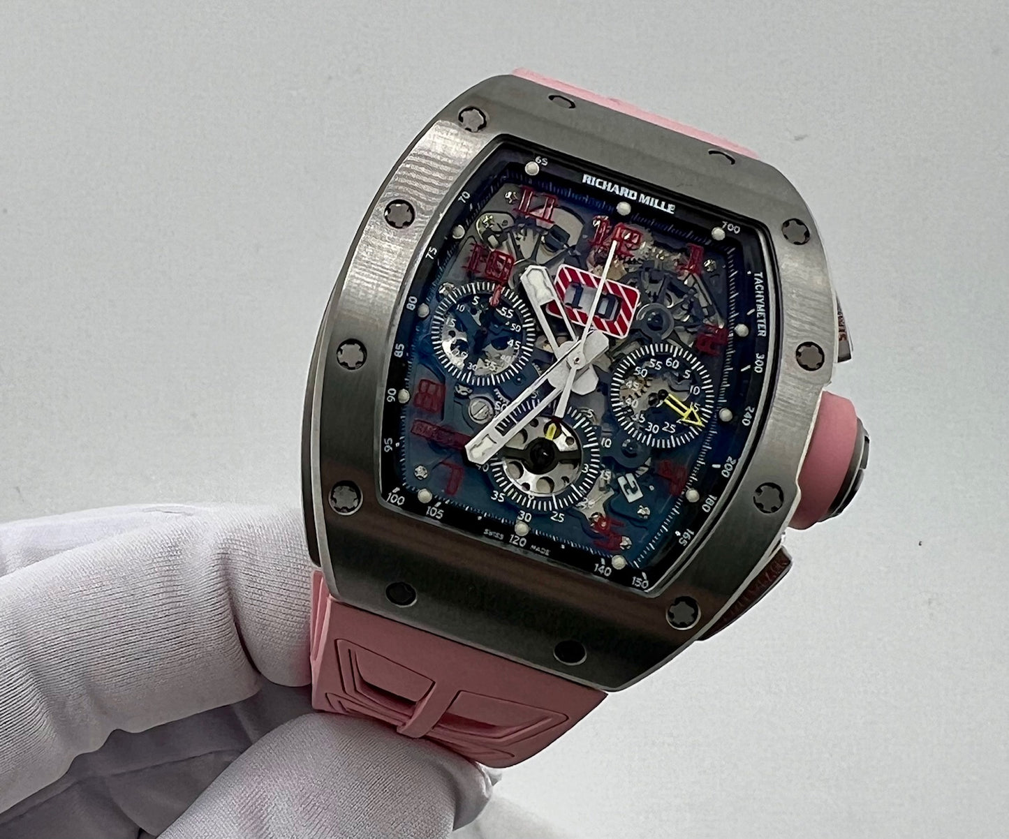 Richard Mille Rm 011 titanium Felipe Massa 50mm full set