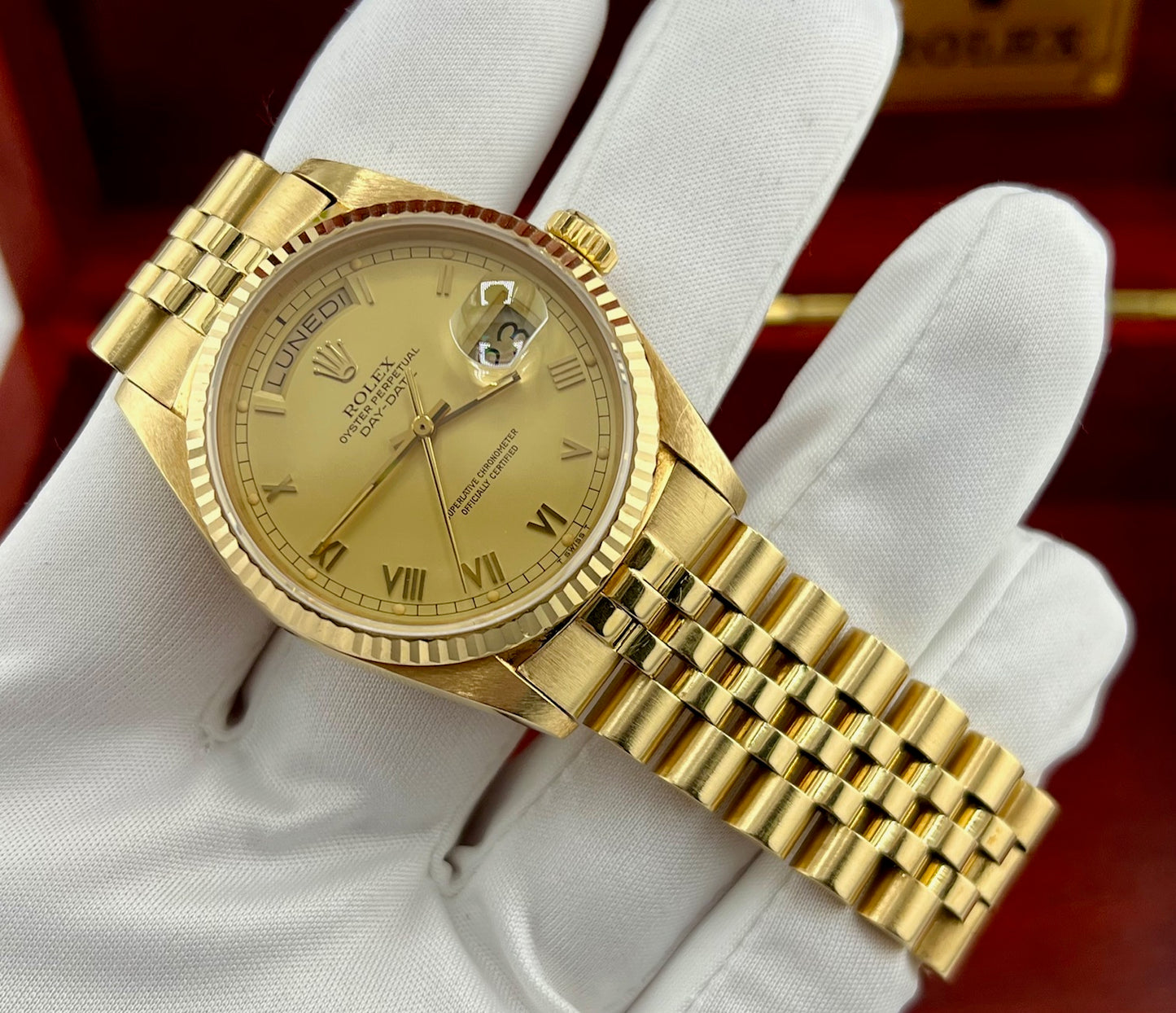 Rolex Day-Date 36mm 18038 1985 Jubilèe No Paper Rolex