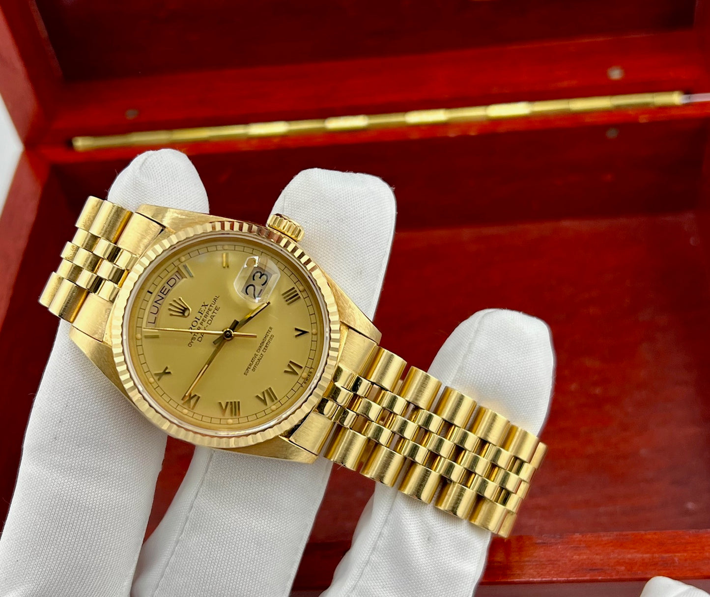 Rolex Day-Date 36mm 18038 1985 Jubilèe No Paper Rolex
