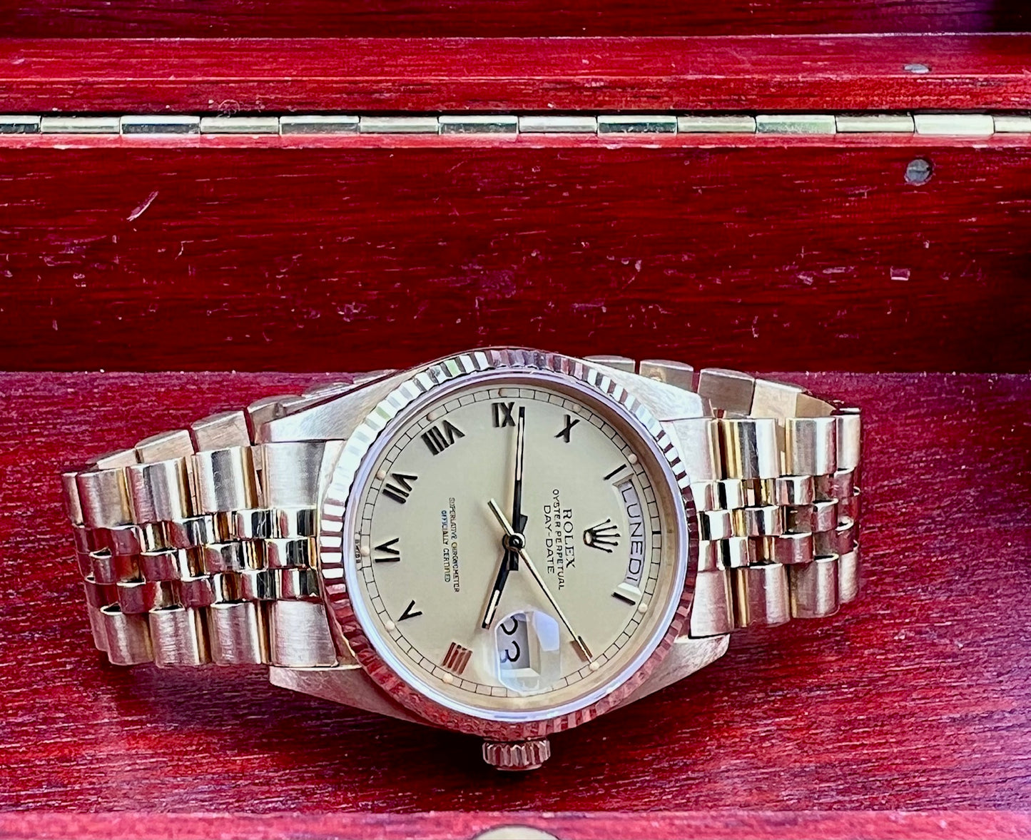 Rolex Day-Date 36mm 18038 1985 Jubilèe No Paper Rolex