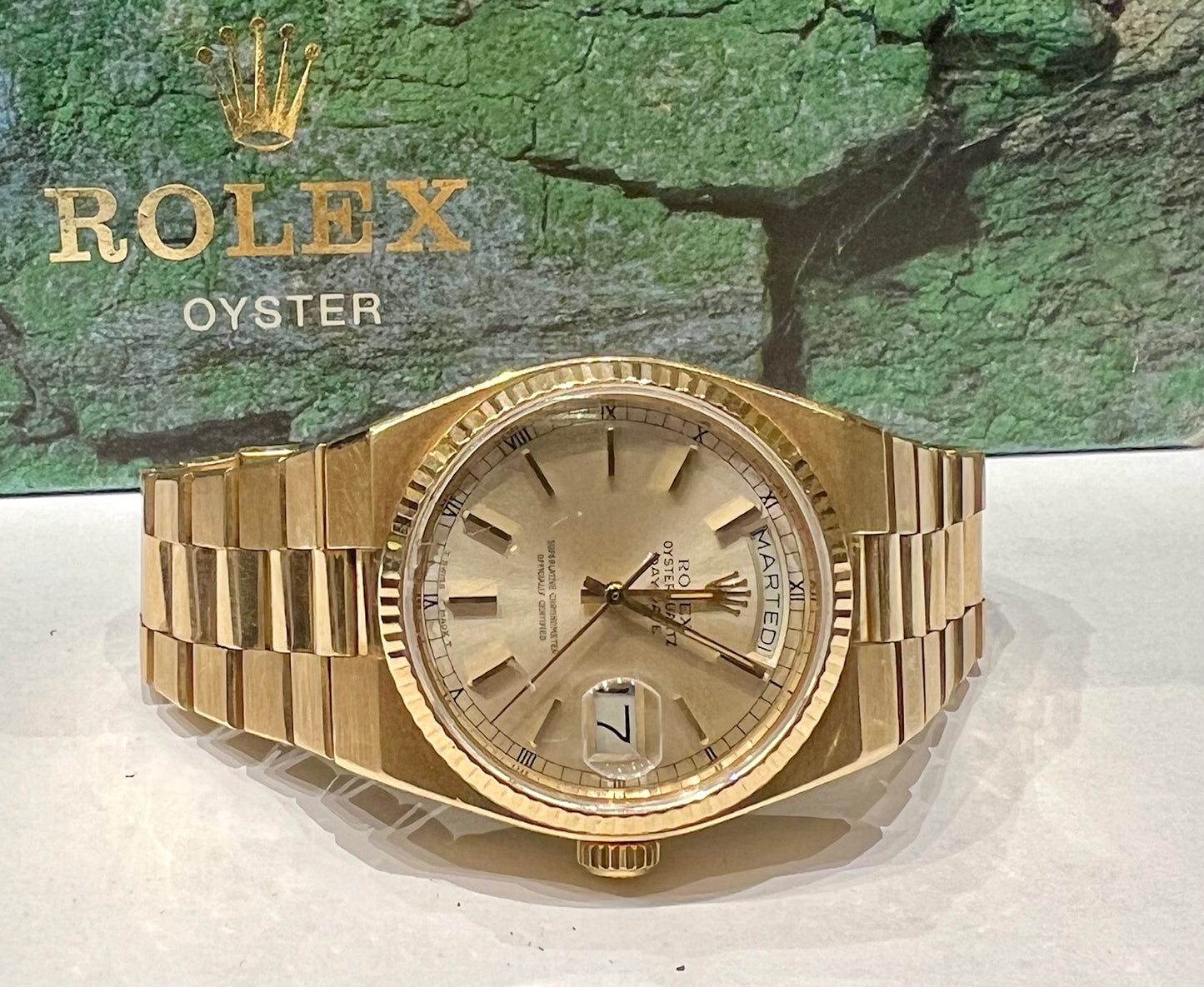 Rolex Day-Date Oysterquartz 19018 Only Watch solo orologio 1978