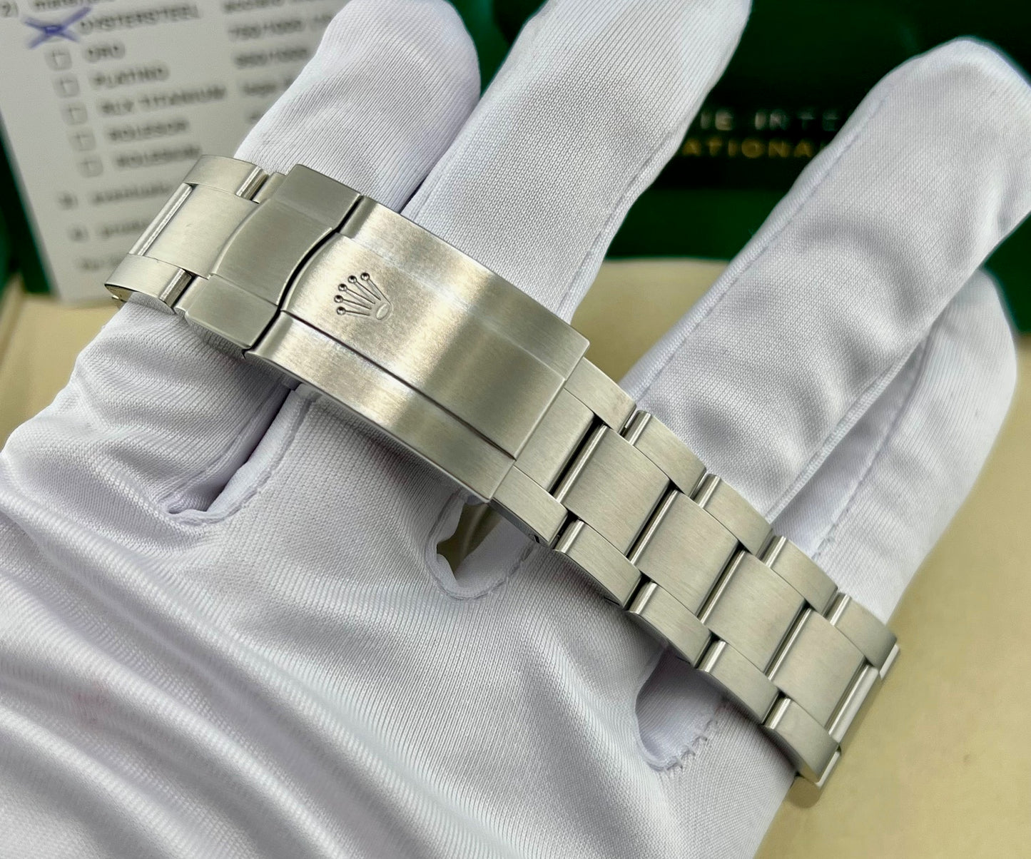 Rolex Oyster Perpetual Stainless Dial (2025) ''Pistacchio'' NEW