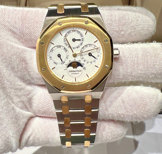 Audemars Piguet Royal Oak Perpetual Calendar 25654BA extrait d'archive + box