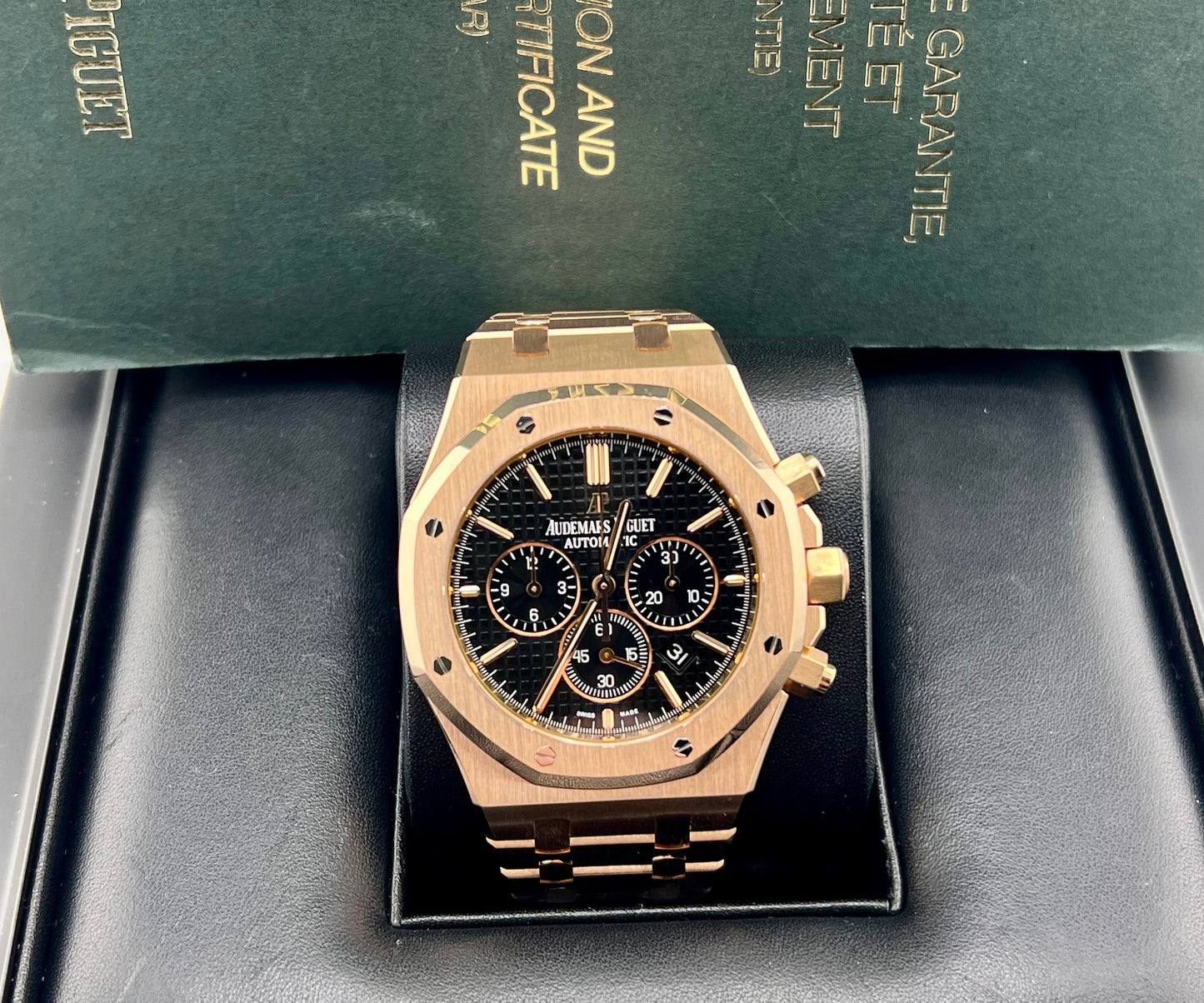 Audemars Piguet Royal Oak Chronograph 26320OR Black Dial 2014 Box&Paper 2014