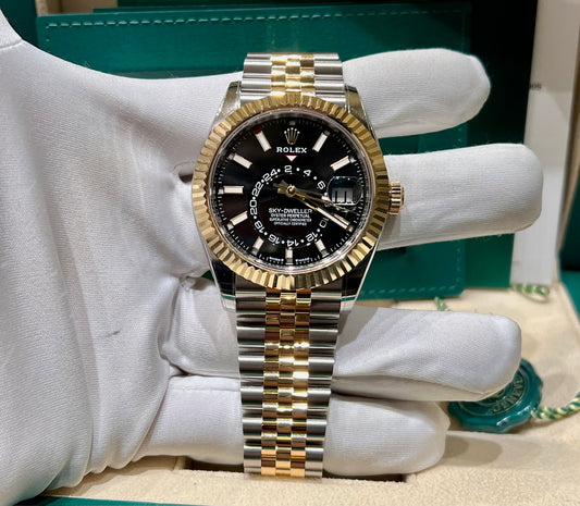 Rolex Sky-Dweller 326933 Black Dial Jubilèe 2024 NEW