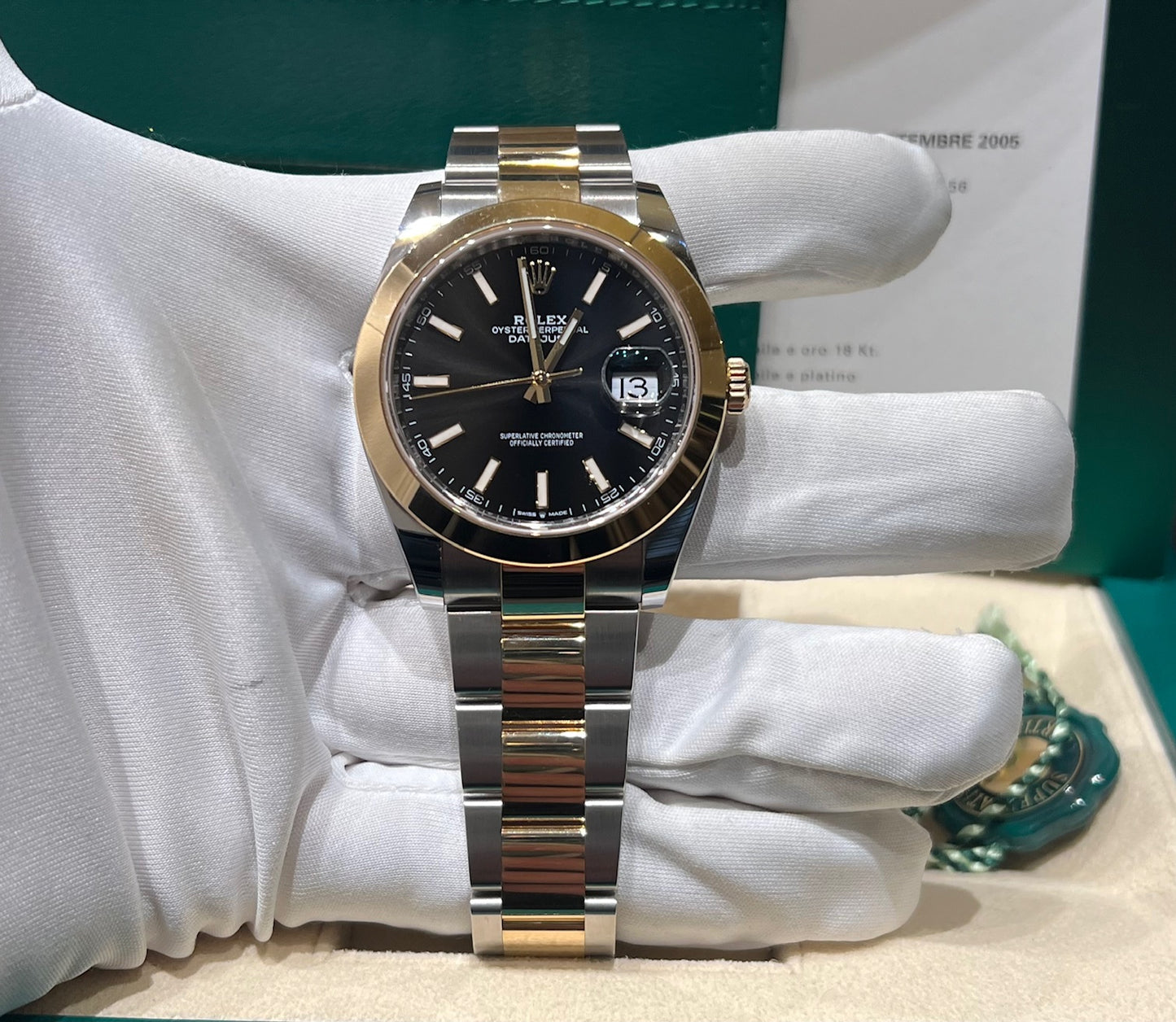 Rolex Datejust 41mm 126303 Black Dial Oyster 2020