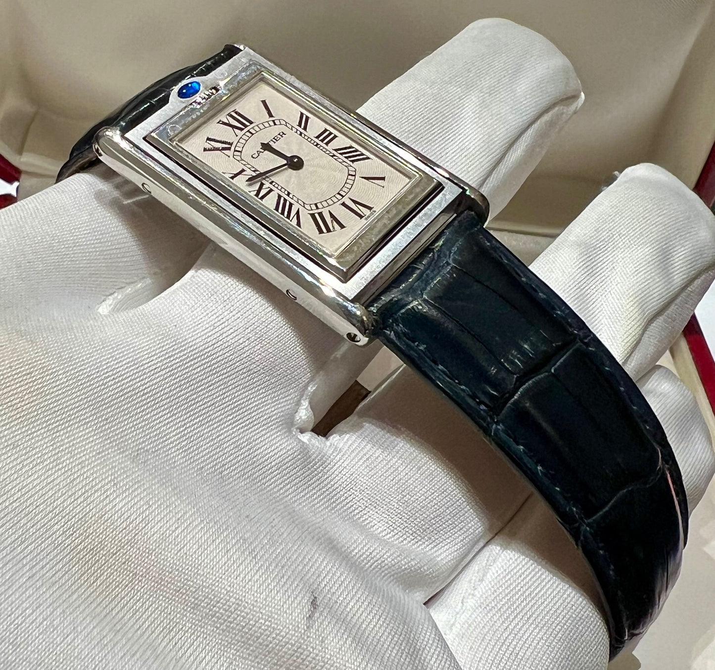 Cartier Tank Basculante 2390 25X38mm mecanique