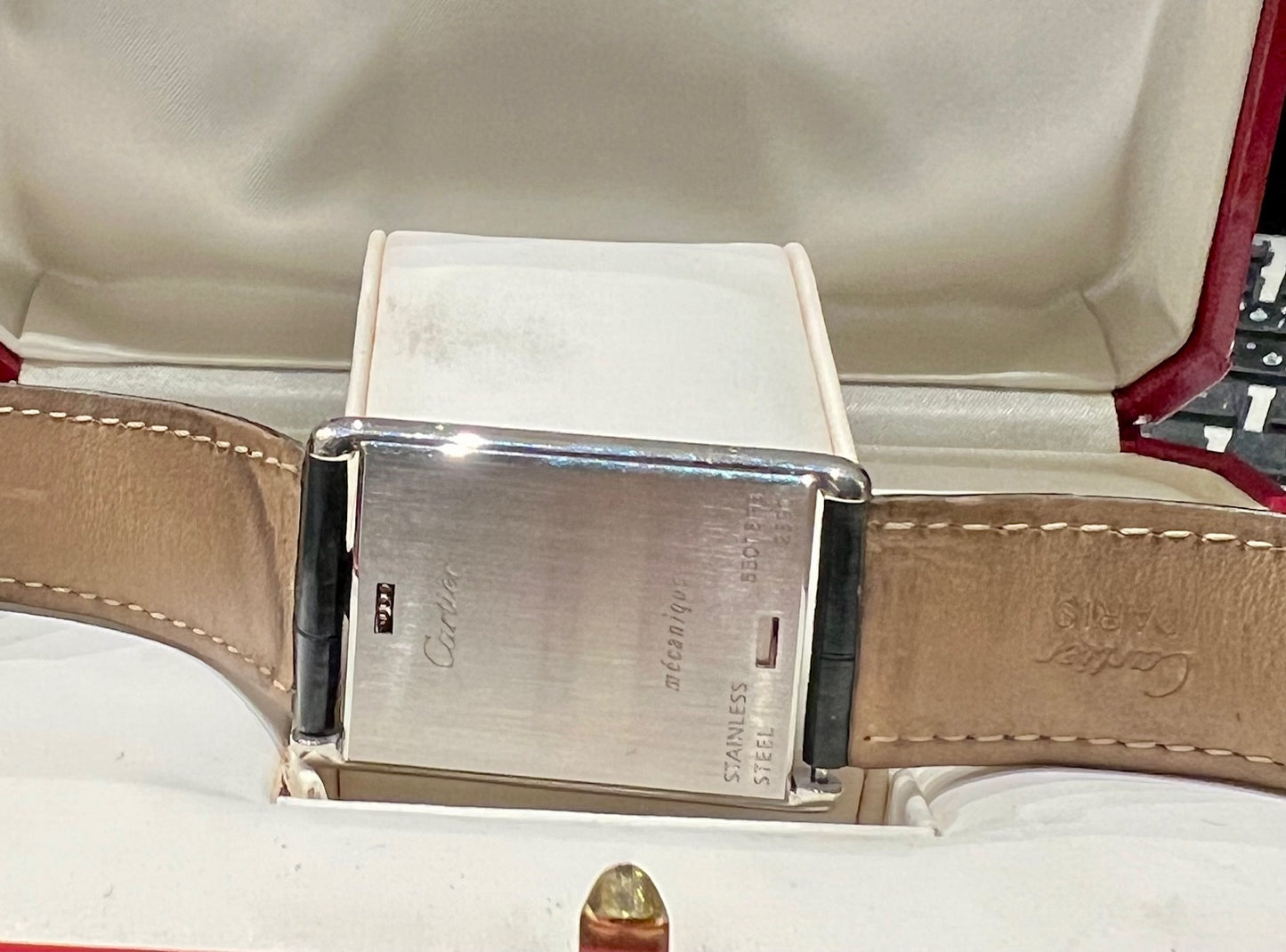 Cartier Tank Basculante 2390 25X38mm mecanique