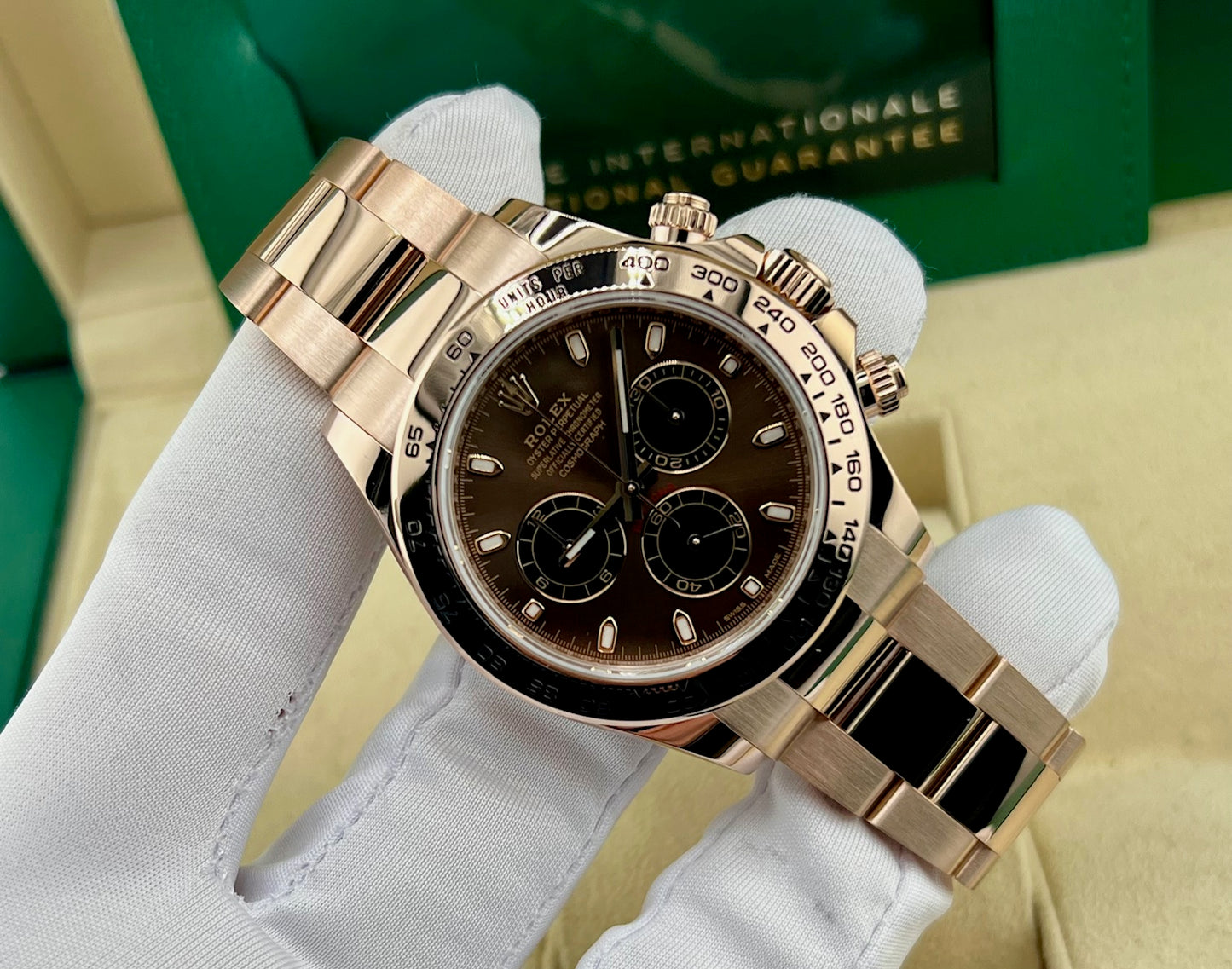 Rolex Daytona 116505 Rosegold Dial Chocolate 2023