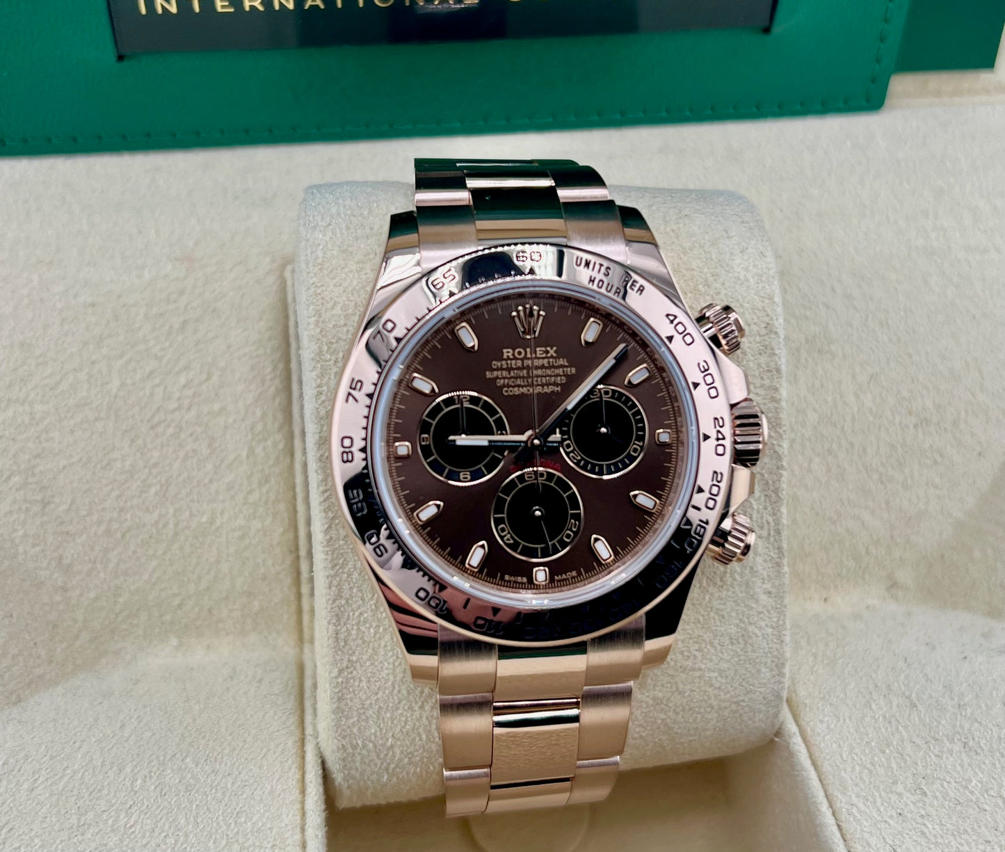 Rolex Daytona 116505 Rosegold Dial Chocolate 2023