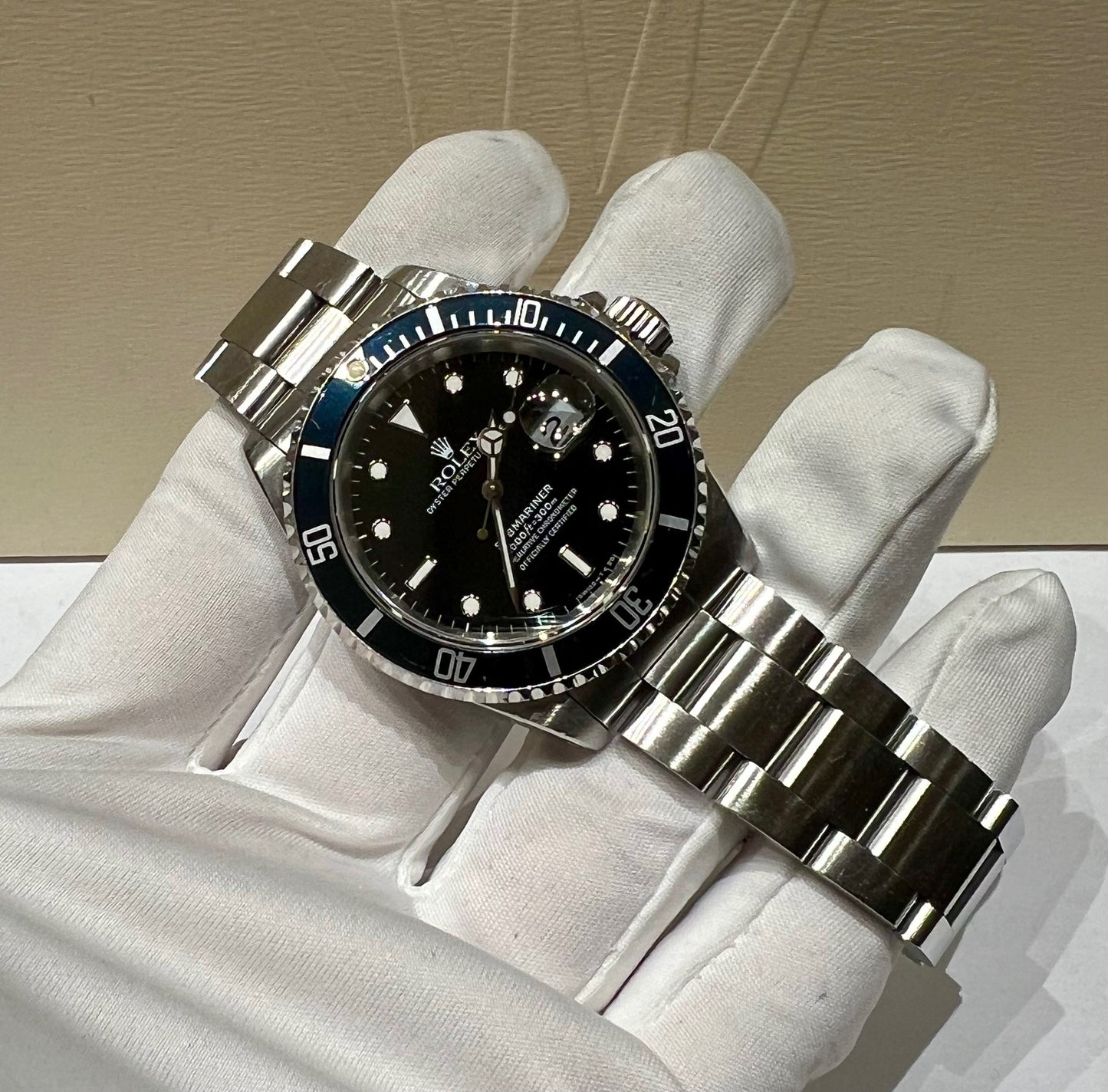 Rolex Submariner Date 16610 1990 40mm solo orologio only watch