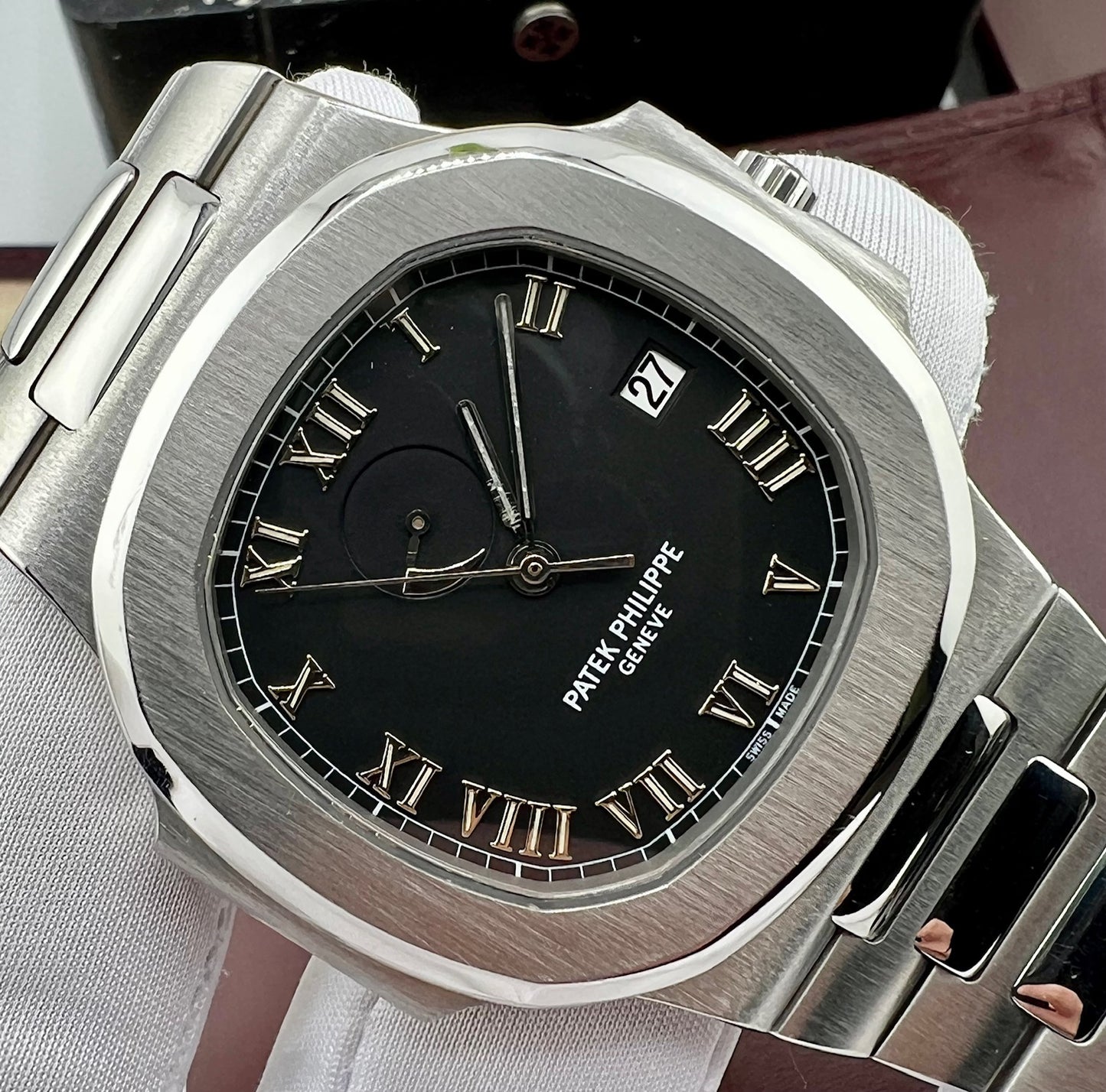 Patek Philippe Nautilus 3710/1A Full Set 1998 Ita 40mm