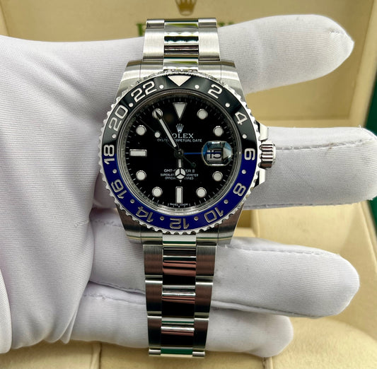 Rolex GMT-Master II "Batman" 116710BLNR 2016 CH Full Set