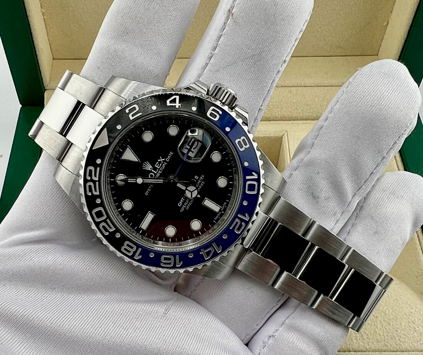 Rolex GMT-Master II "Batman" 116710BLNR 2016 CH Full Set