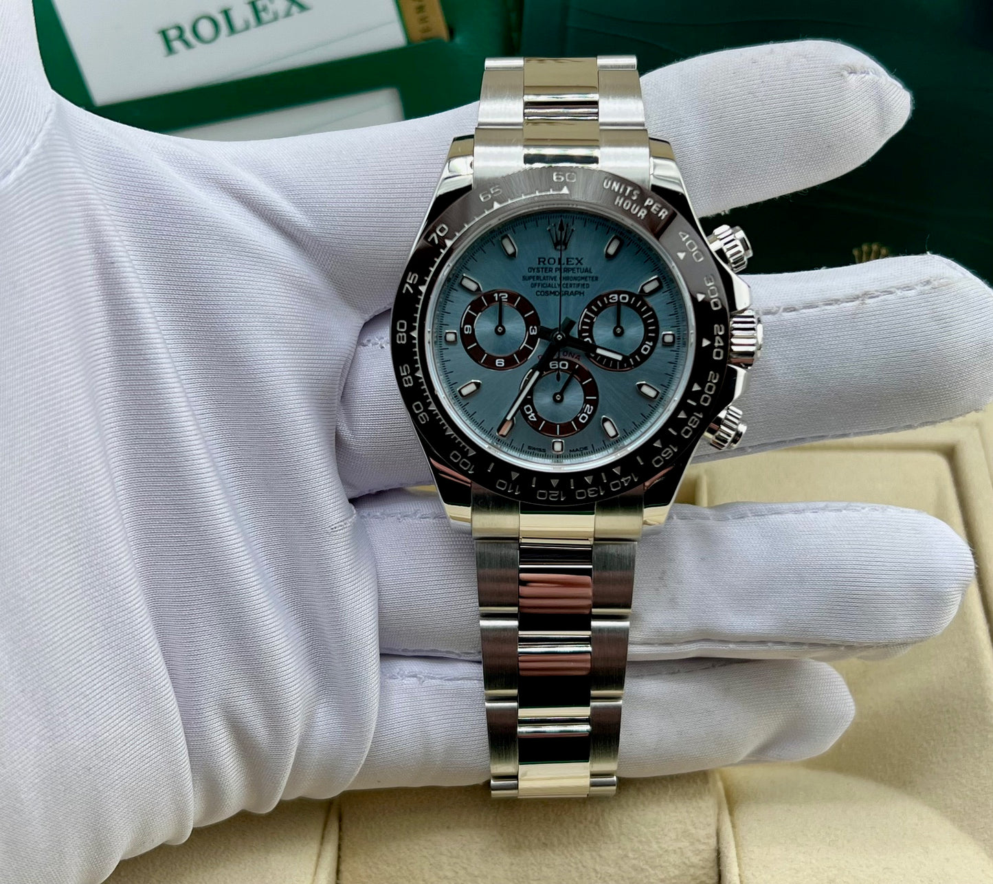 Rolex Daytona 116506 Platinum 2015 40mm Ita