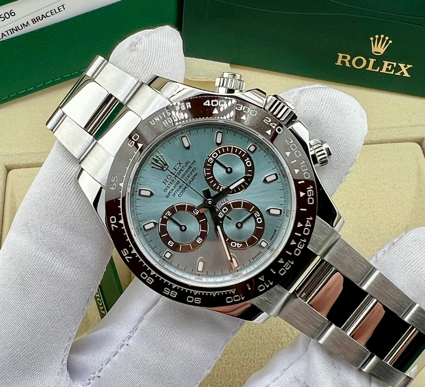 Rolex Daytona 116506 Platinum 2015 40mm Ita