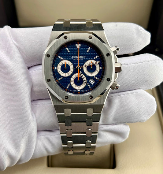 Audemars Piguet Royal Oak Chronograph 26300ST Blue Dial 39mm Full Set