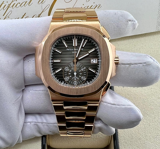 Patek Philippe Nautilus 5980/1R-001 Chocolate 2018 (Giappone)