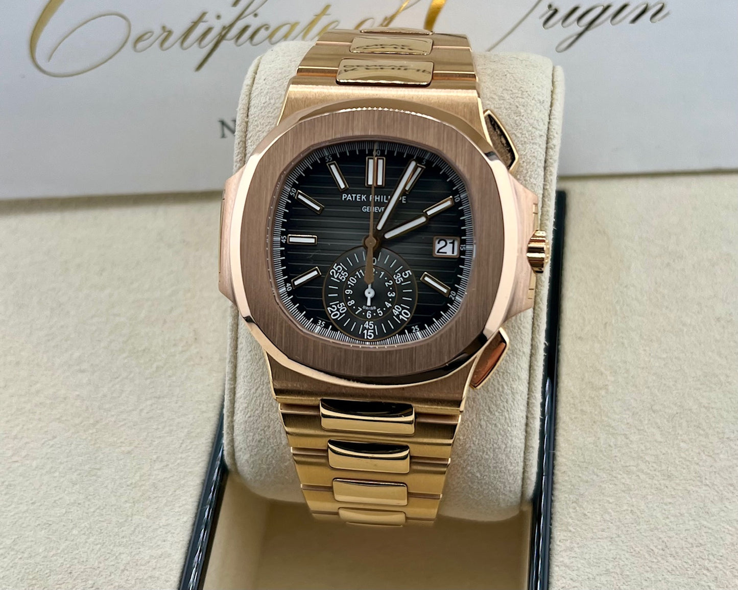 Patek Philippe Nautilus 5980/1R-001 Chocolate 2018 (Giappone)