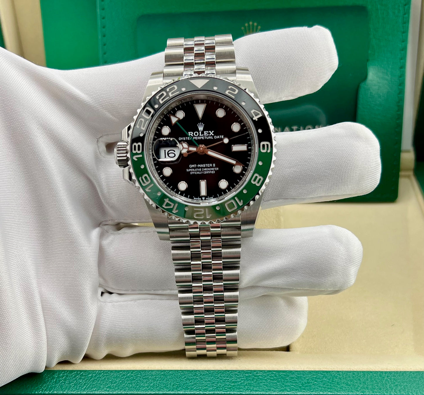 Rolex GMT-Master II ''Sprite'' 126720VTNR jubilèe 2025 NEW stickers