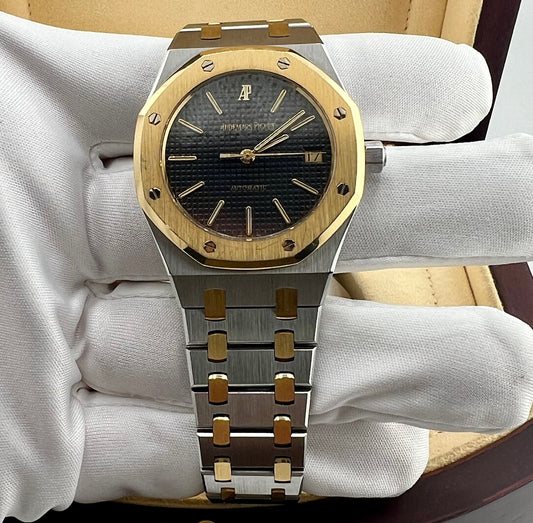 Audemars Piguet Royal Oak 14790SA Box&Paper 1995 36mm long index grey dial