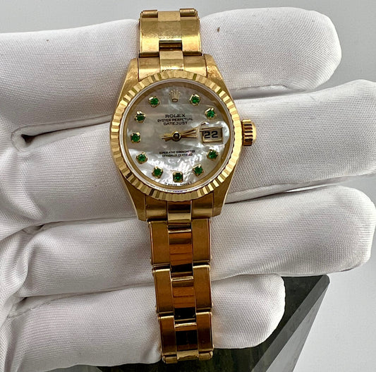 Rolex Lady-Datejust 69178 Oyster 1992 MOP Dial No Paper