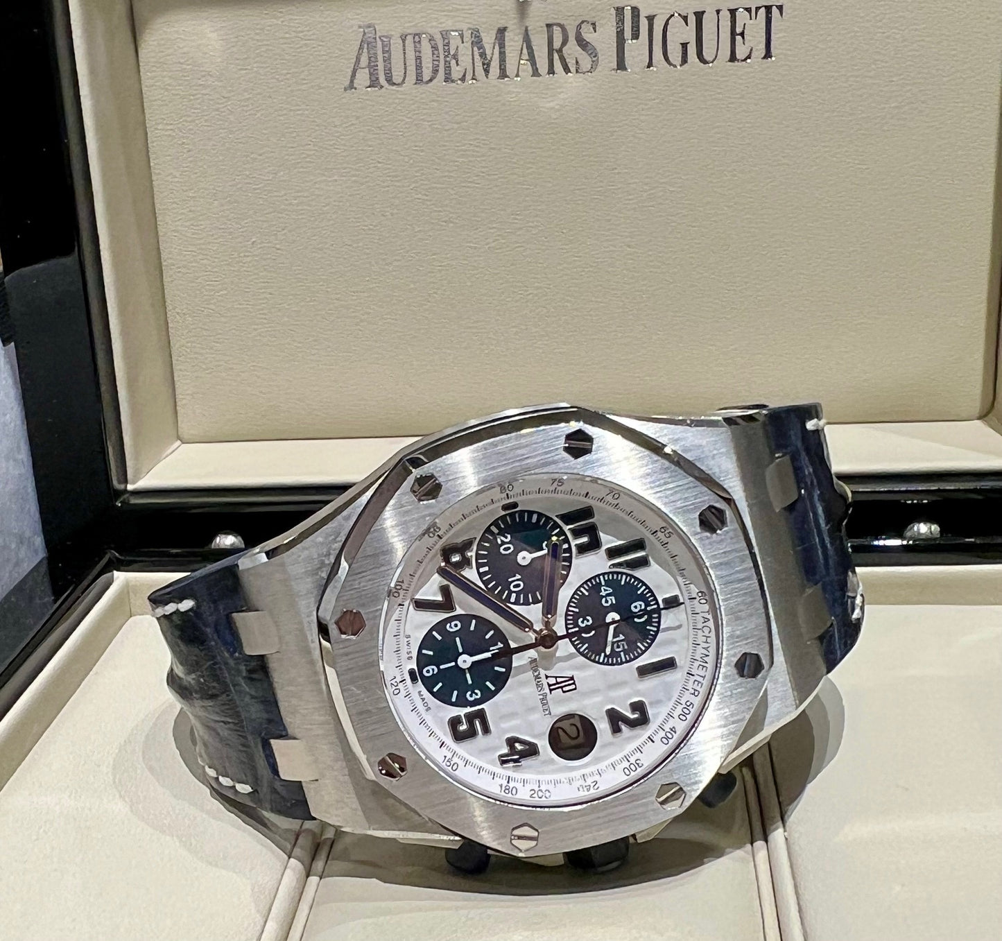 Audemars Piguet Royal Oak Offshore Navy 26170ST Full Set 2010