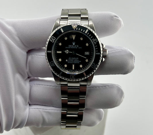 Rolex Sea-Dweller 16660 Triple Six ''Spyder Dial''1983 Service Rolex 2017