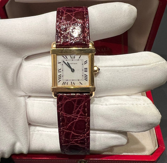 Cartier Montre Cartier Tank En Chinoise Vers 8105 full set Quarz