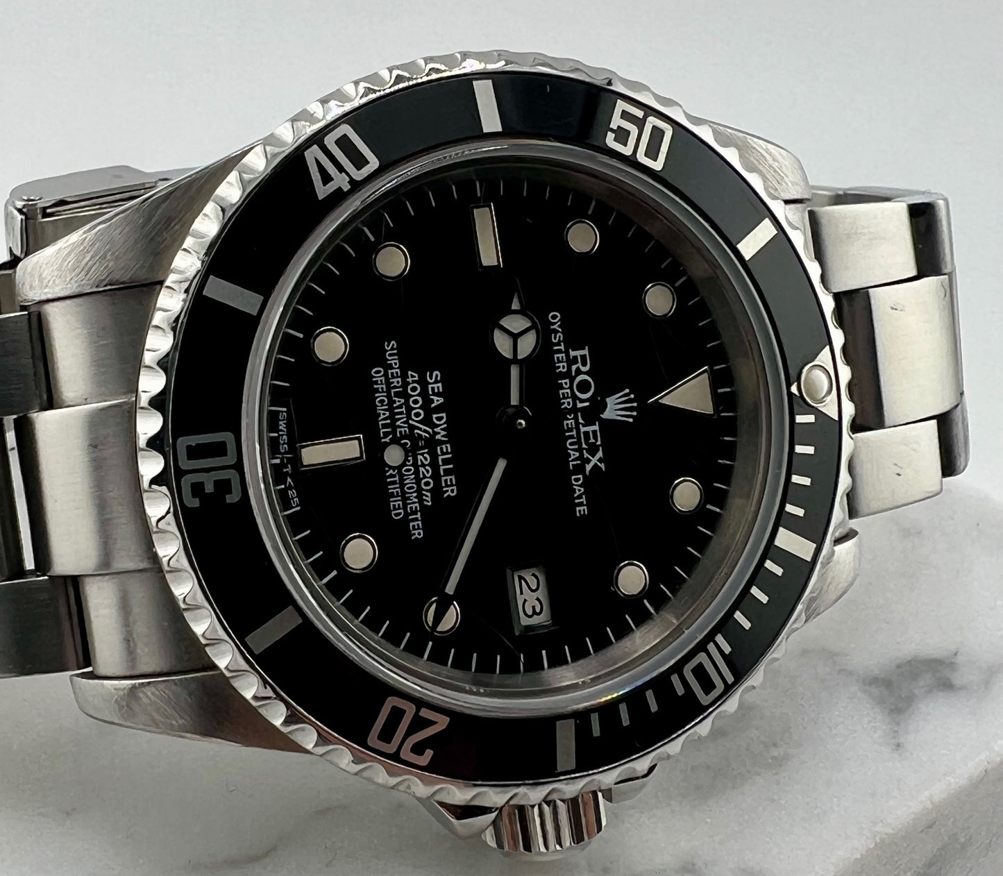 Rolex Sea-Dweller 16660 Triple Six ''Spyder Dial''1983 Service Rolex 2017