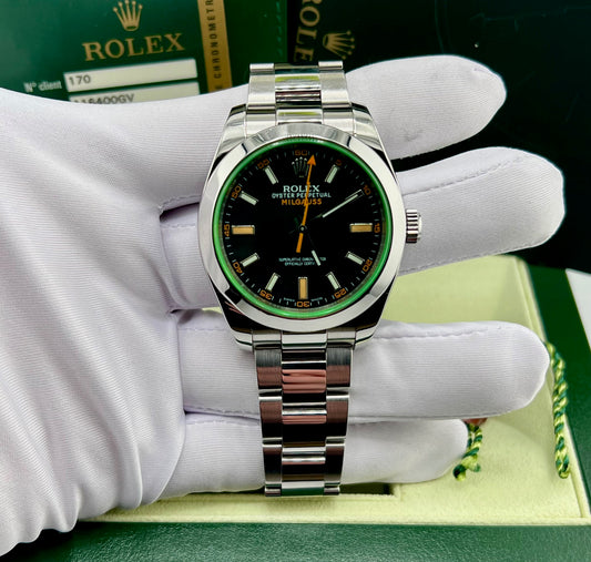 Rolex Milgauss 116400GV 40mm 2012 full set ita