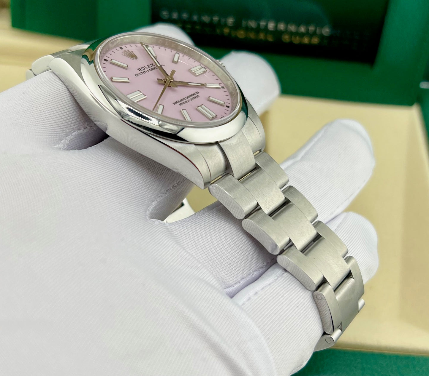 Rolex Oyster Perpetual Stainless Dial (2025) Candy NEW 134300 41mm