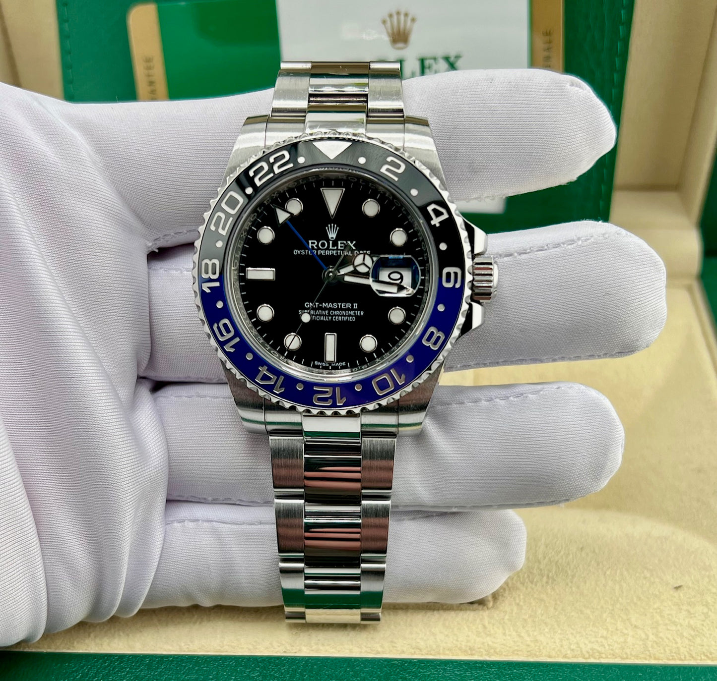 Rolex GMT-Master II "Batman" 116710BLNR 2016 ita