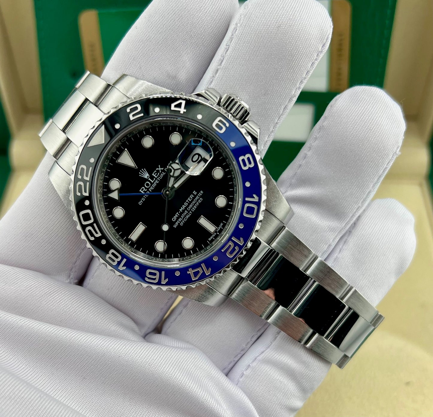 Rolex GMT-Master II "Batman" 116710BLNR 2016 ita