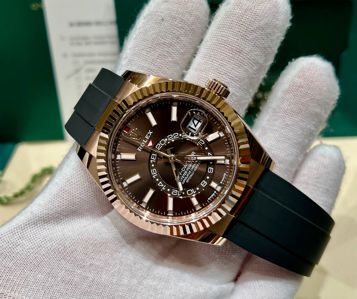 Rolex Sky-Dweller 336235 Chocolate   42mm