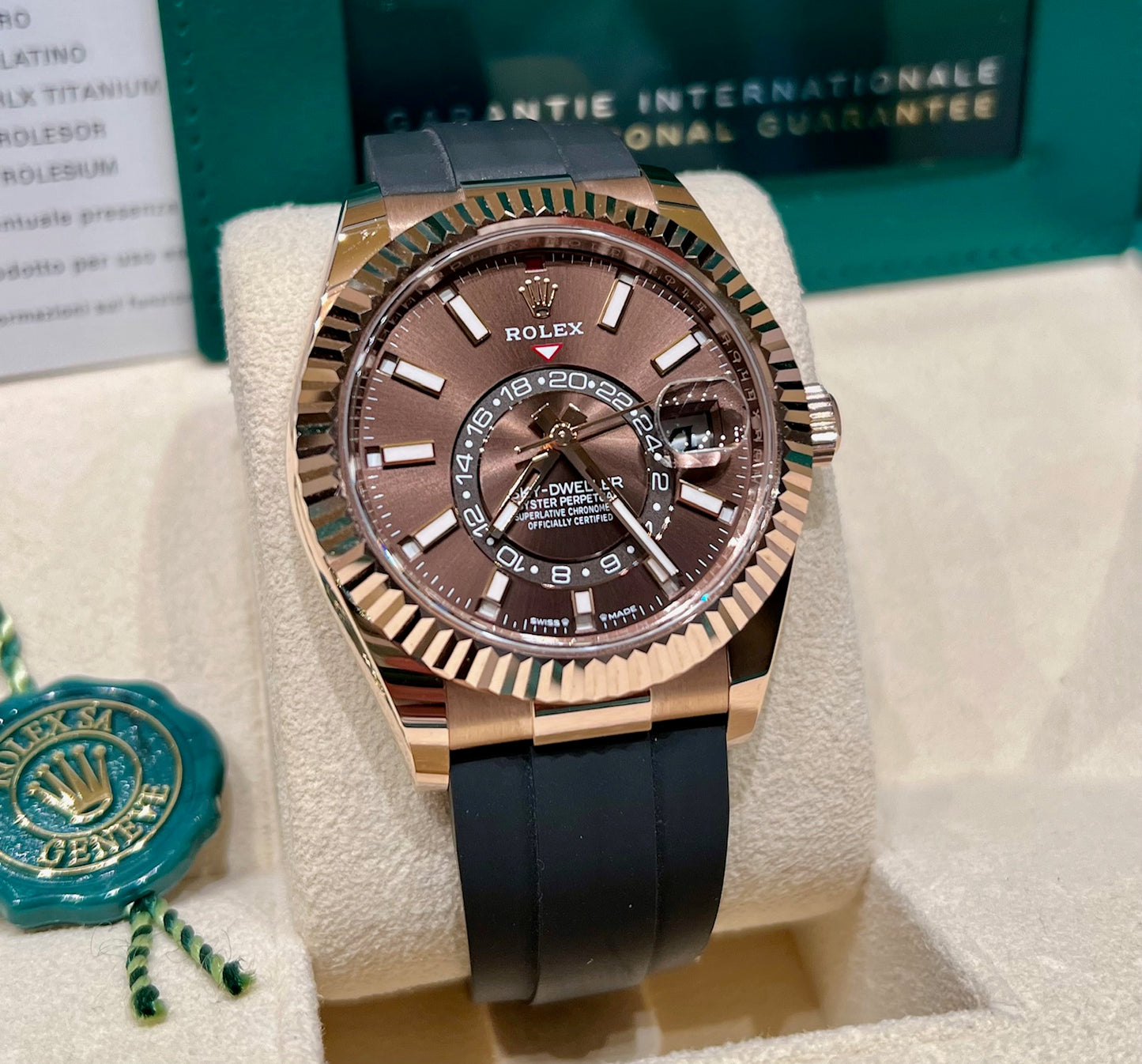 Rolex Sky-Dweller 336235 Chocolate   42mm